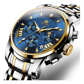 Olevs Reloj Hombre Luminoso Impermeable Original Cuarzo 2892 Olevs Reloj Hombre Luminoso Impermeable Original Cuarzo 2892