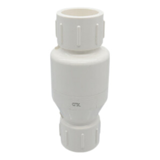 Valvula Check Resorte Pvc 2 Cnx Blanco Plomeria Resistente Valvula Check Resorte Pvc 2 Cnx Blanco Plomeria Resistente