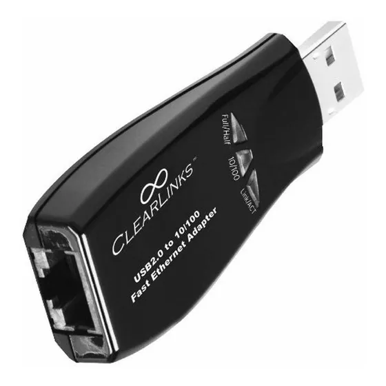 Adaptador Usb Cp Technologie Rojo 10 Mpbs Cl Rj45