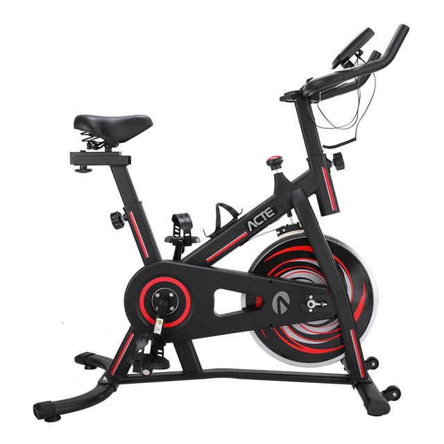 Bicicleta Spinning 6.0 E33, Cardio E Musculação, Preto - Acte Bicicleta Spinning 6.0 E33, Cardio E Musculação, Preto - Acte