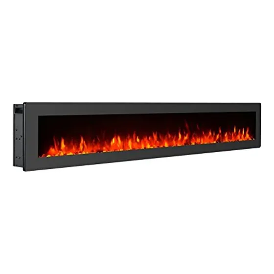Gmhome Chimenea Electrica Montada En La Pared De 60 Pulgada