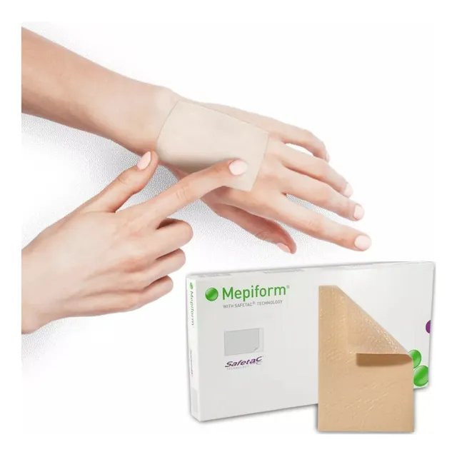 Mepiform De Silicone Eficaz Para Queloide 10x18 Molnlycke