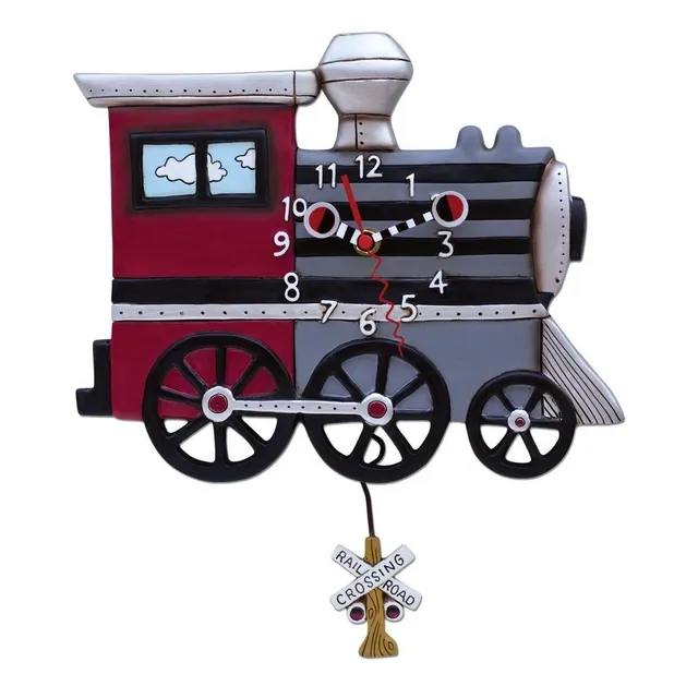 Allen Designs Choo Tren Pendulo Reloj