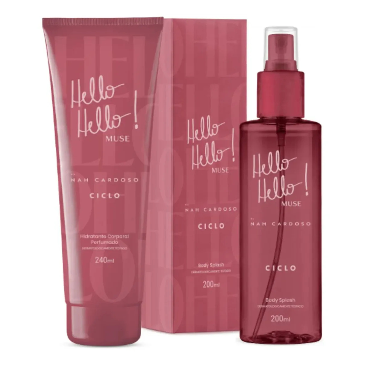 Combo Muse Hidratante 240ml + Body Splash 200ml Ciclo Desodorante Corporal Combo Muse Hidratante 240ml + Body Splash 200ml Ciclo Desodorante Corporal