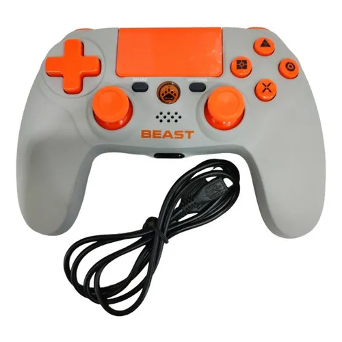 Control Multiconsola Ps4, Ps3, Pc, Smart Tv, Android Color Gris
