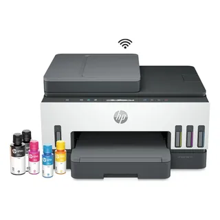 Impresora Multifuncional HP Smart Tank 750 Wi-Fi Tinta Continua Dúplex ADF