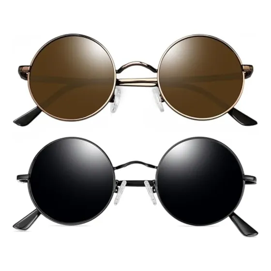 Gafas De Sol Joopin Polarizadas, Estilo Lennon,