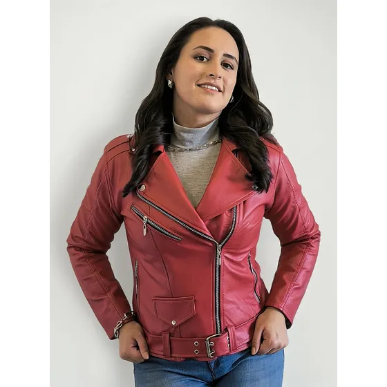 Chaqueta Para Dama En Cuero Tex - Tipo Chamarra