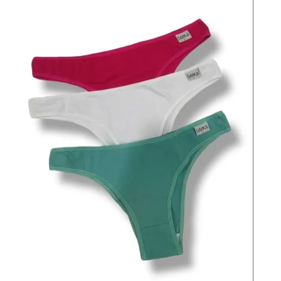 Bombachas Sayka Maxi ALG/lycra Lisas Docena