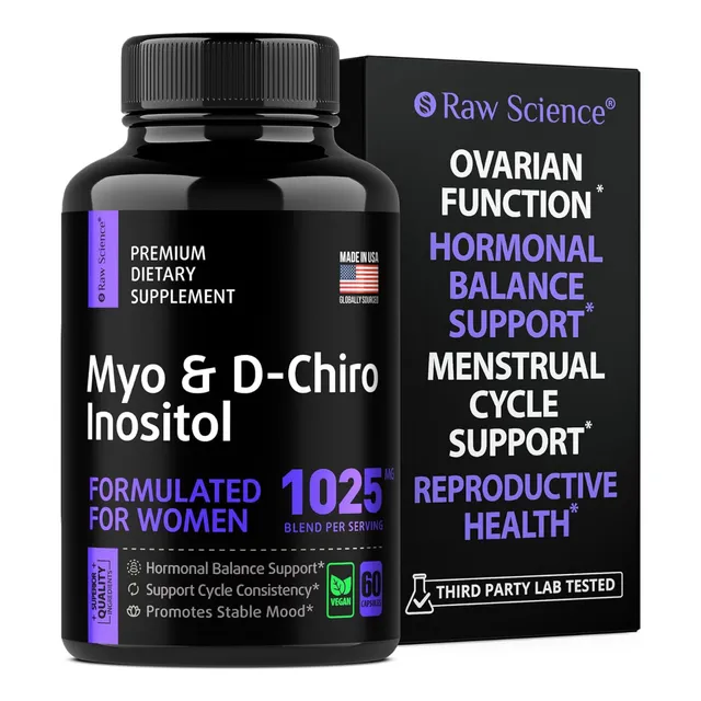 Myo D-chiro Inositol Apoyo Ovárico Fertilidad Para Mujeres