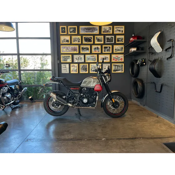 Royal Enfield Scram 411 - Graphite Red - Usado