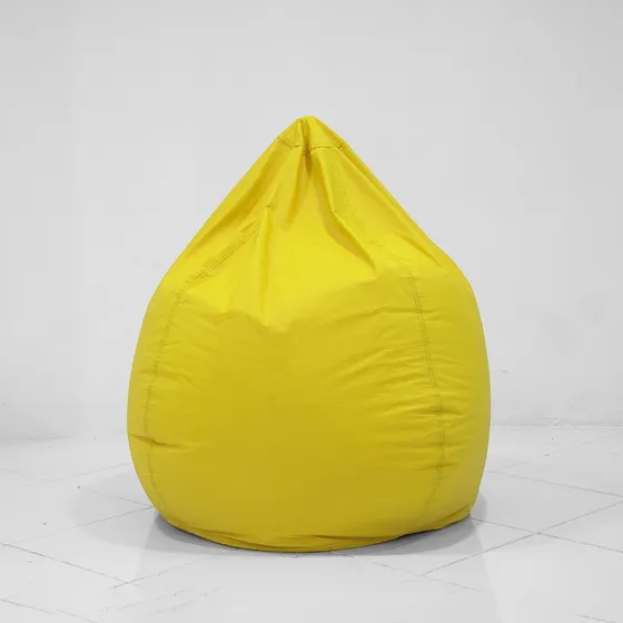 Puff Grande Liso + Almohadón Regalo / La Casa Del Puff