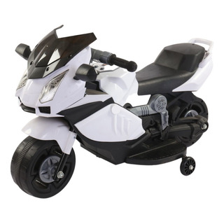 Mini Moto Elétrica Infantil Luzes Sons Leds 6v Cor Branco Até 25kg Importway Mini Moto Elétrica Infantil Luzes Sons Leds 6v Cor Branco Até 25kg Importway