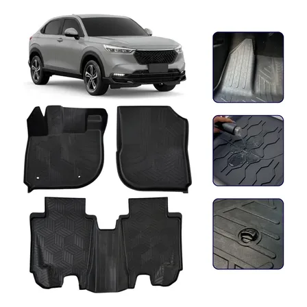 Tapete Bandeja Hr-v 2016 Até 2026 Borda Elevada Automotivo Hr-v