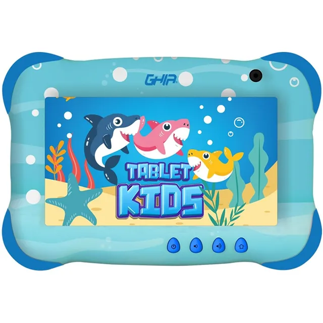 Tablet Kids Ghia Pantalla de 7" Pulgadas RAM 2GB Memoria 32GB Doble cámara Wi-Fi Bluetooth Batería 2500 mAh Android 13 Go Modelo GK133T2