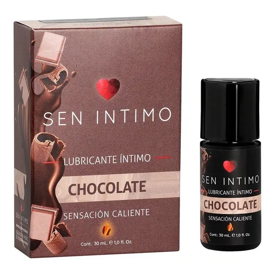 Lubricante Intimo Caliente Chocolate 30ml A Base De Agua