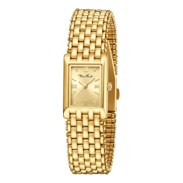 Diaofendi Relojes De Oro Pequeños Para Mujeres Damas Gdn66