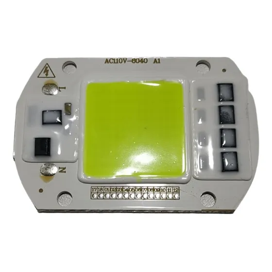 Super Power Led Cob 50w 110v Verde Driver Integrado