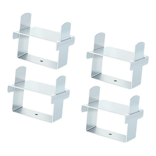 Kit De Abrazadera De Ballesta De 4 Piezas, Clip De Plata Kit De Abrazadera De Ballesta De 4 Piezas, Clip De Plata