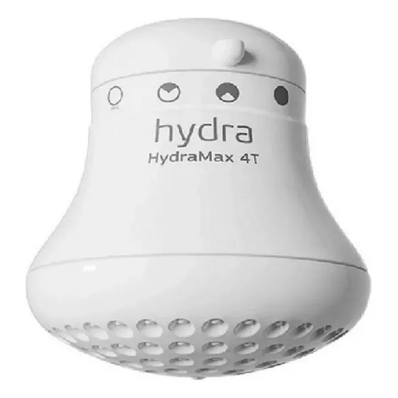 Ducha Chuveiro Elétrico Hydramax 4t Sac 5500w 127v Hydra Acabamento Brilhante Cor Branco