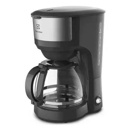 Cafeteira Elétrica ECM20 30 Xícaras Efficient Função Manter Aquecido Cor Inox Preta Electrolux