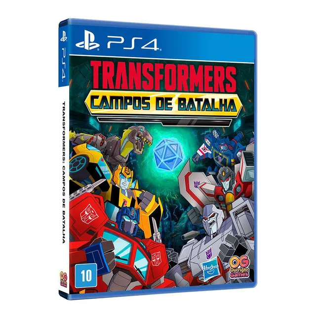 Jogo Transformers: Campos De Batalha Para Ps4
