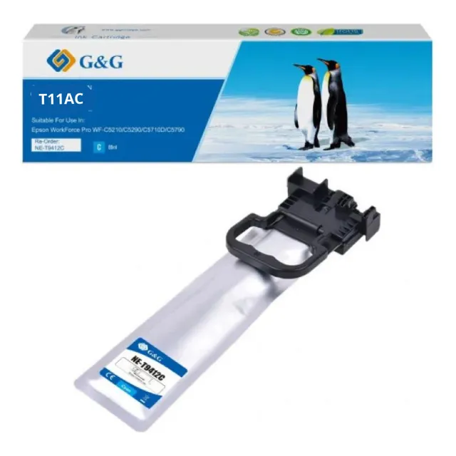 Bolsa De Tinta Compatible T11a Impresora Wf 5890 C5810 60ml
