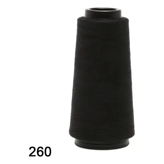 Kron Thread Cone Straight Seam 120 Cor Preto