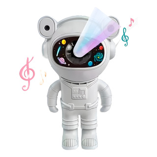 Astronauta Proyector Galaxia Estrellas Musica Parlante Astronauta Proyector Galaxia Estrellas Musica Parlante