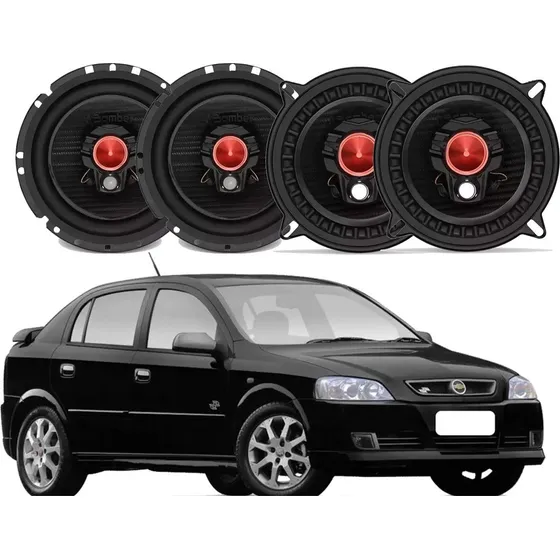 Kit 04 Alto Falante Astra Vectra 5 E 6 Bomber 3546584