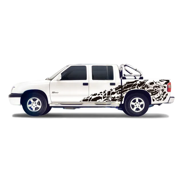 Calco Chevrolet S10 2002 /12 Skull Calavera Juego Con Portón