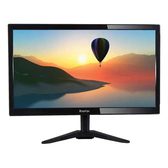 Monitor Brazil PC com tela de 17.1" 60Hz 127/220V e resolução WXGA+