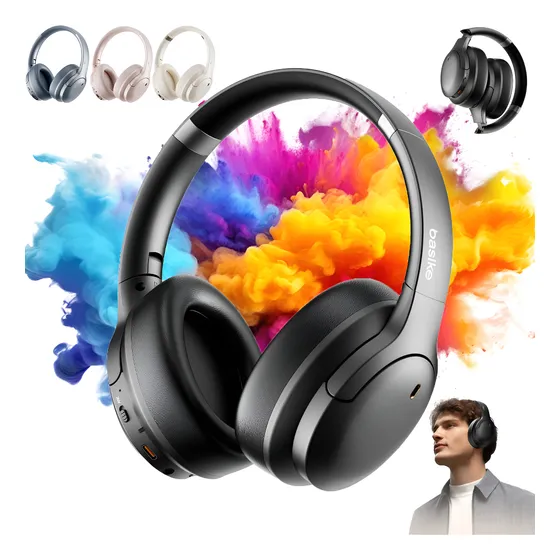 Fone De Ouvido Bluetooth Anc Cancelamento Ruido Premium