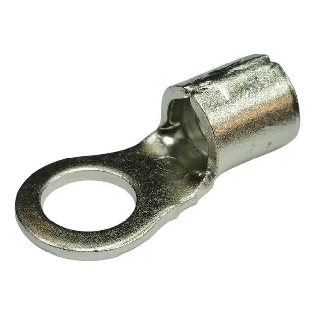 100 Pzas Terminal Estañada Ojillo 3/8 Calibre 4awg
