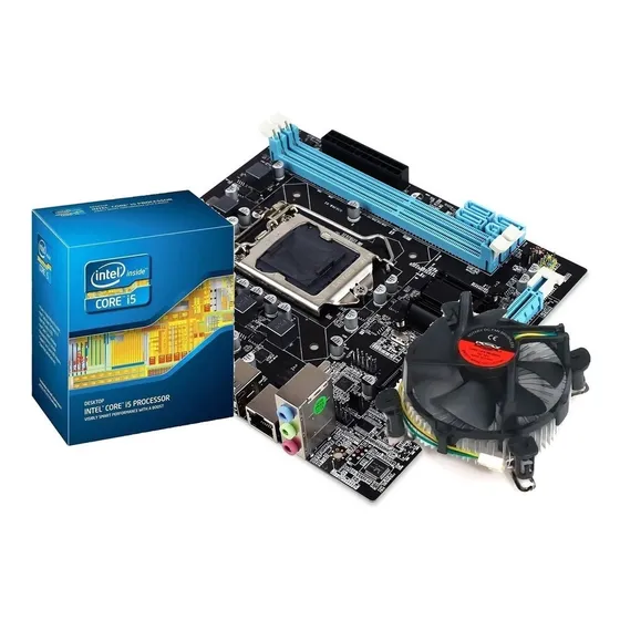 Kit Upgrade Intel I5 3.1 + Placa Mãe Intel H61 C/ Cooler 