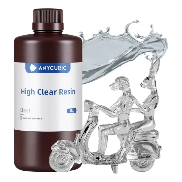 1 Kilo Resina Anycubic High Clear Impresion 3d Ultra Clear