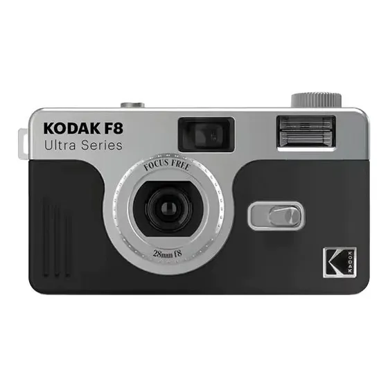 Câmera Kodak Ultra F8 Reutilizável 35mm (preta) Cor Preto