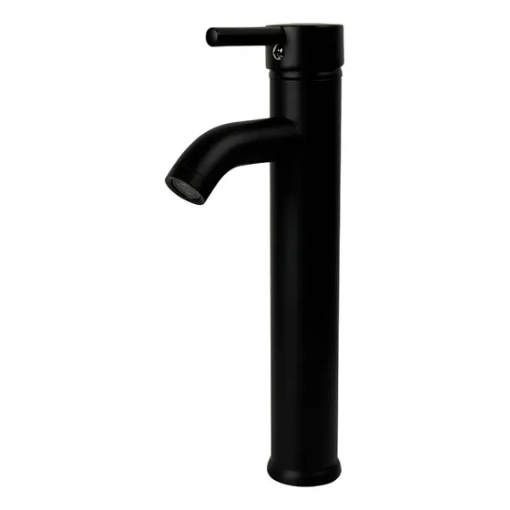 Mezcladora Monomando Para Lavabo En Negro Mate Meer
