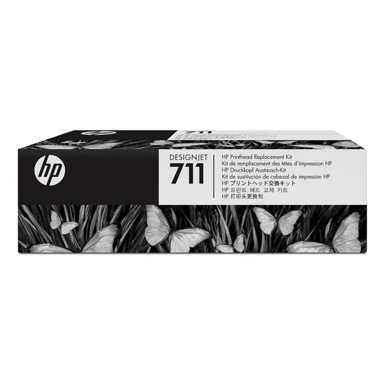 Kit Cabezales Hp 711 C1q10a Original Designjet T120