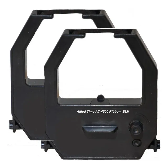 Cinta Para Tiempo Allied At-4500 Reloj 2-pack Color Negro