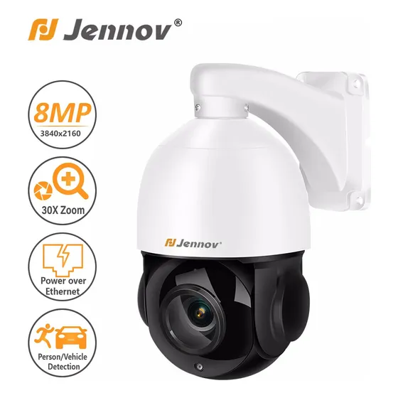 Camara Ptz 20x Zoom 8mp 4k Ultra Hd Ip Poe