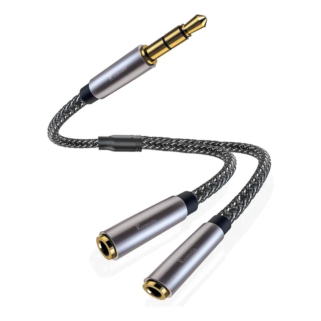 Divisor De Auriculares 0.138 Pulgada - Estéreo Y Aux Splitte