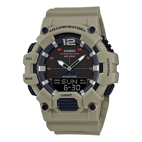 Reloj Casio Hdc-700-3a3vcf, Batería De 10 Años, 100 M Wr, Pa