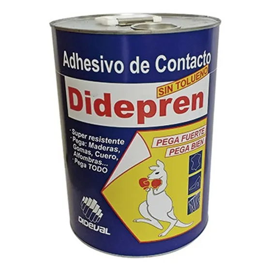 Adhesivo De Contacto Didepren 120cc / Ferrepernos Naranja Oscuro