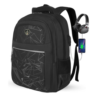 Mochila De Viaje Para Portátil Laptop Impemeable Resistente Mochila Escolar Negocio Gran Capacidad Amplia Cómoda Mochila De Viaje Para Portátil Laptop Impemeable Resistente Mochila Escolar Negocio Gran Capacidad Amplia Cómoda