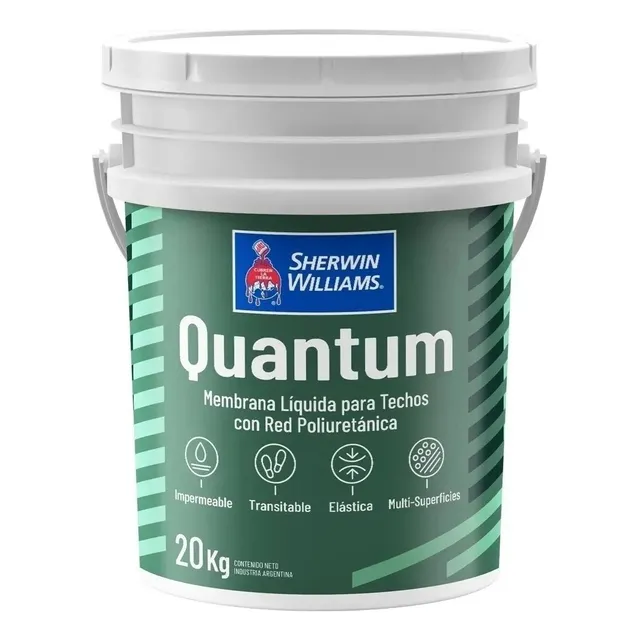 Membrana Liquida Techo Poliuretanica Quantum 20 Kg Sherwin  