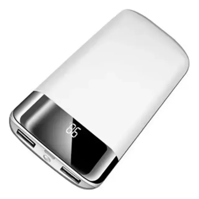 Power Bank 20.000mah Cargador Usb Portátil Blanco