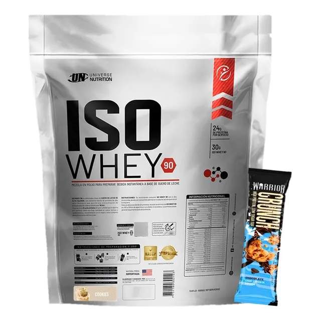 Iso Whey 90 5 Kg Proteina Isolatada 100% - Tienda Fisica 