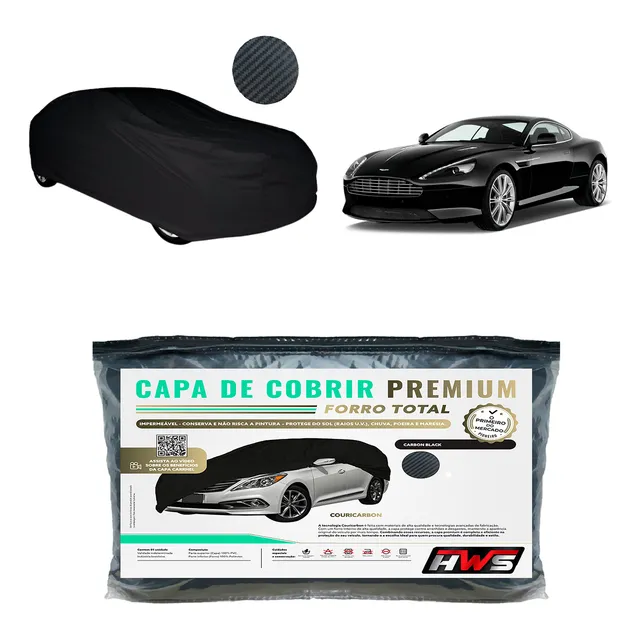 Capa Cobrir Carro Forrada Sedan Gg Impermeável Couricarbon