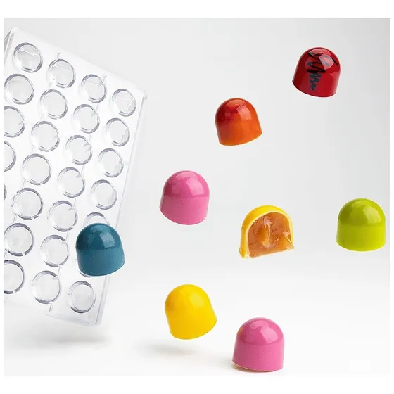 Molde Chocolate Bonbon Policarbonato Orig. Martellato Italia
